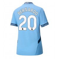 Manchester City Bernardo Silva #20 Fotballklær Hjemmedrakt Dame 2024-25 Kortermet